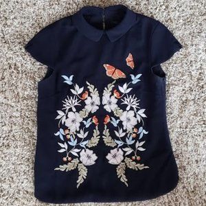 Ted Baker Navy Shirt